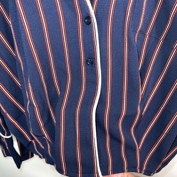 Soncy Plus Pajama Chic High Low Blouse (Soncy size 00) - Picture 7 of 11